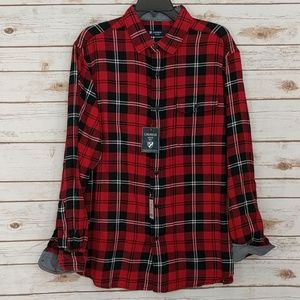 Cremieux mens NWT Plaid Button Front Shirt (4Z/3P)